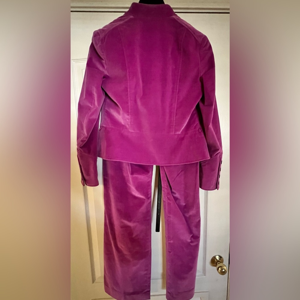 Carlisle purple pink pants suit size 6 - Picture 4 of 8
